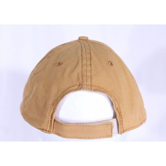 Rocky Mountain Elk Federation Adjustable Trucker Hat Ball Cap Tan Brown - Picture 4 of 8